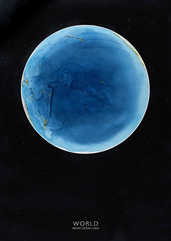 World, Pacific Ocean view \u2014 1